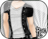 R| Black Tartan Shirt |M