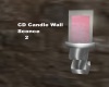 CD Candle Wall Sconce 2