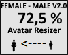 Avatar scaler 72,5% V2.0