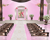 Pink &Brown Wedding Room