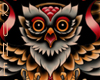 Owl Chest Tattoo [M]