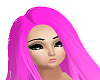 Neon pink hair