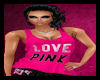 Love Pink Tank Tee