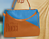 MR | Blue Brown Bag
