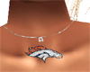 BBJ Broncos #1 necklace