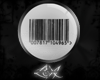 -LEXI- RING Barcode Wht