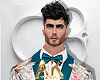 Suit Roses Blue Couple