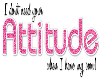 Attitude - Pink