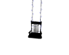 ♣Chair Black & Blue♣
