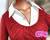 GR3♥ Red Sweater
