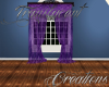 (T)Purple Sheer Curtain2
