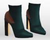 Teal Mona Ankle Boots