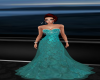 *PRN*Teal Scales Gown