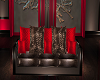 royal red couch