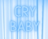 Daa! Cry Baby Head Sign