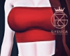 👑Red Tube Top