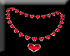 valentine hearts collars