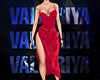 V. Crimson Red Dress