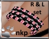 Pink Ice Bracelet Set