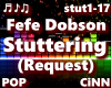 {C}FefeDobson-Stuttering