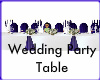 Wedding Party Table