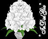 IN} White Rose Topiary