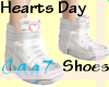 (Cag7)Hearts Day Shoes M