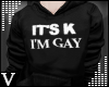 V: Its k im gay