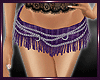*Lb* Chain Skirt Purple