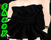 [S/]Black Petal Skirt