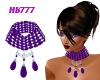 HB777 DP Necklace Purple