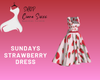 Sundays Strawberry Dress