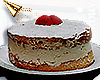 Strawberry whipped cake