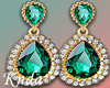 K* Jewels Earrings Green