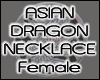 Asian Dragon Necklace F