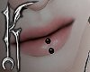 ♱ lip piercing ♱