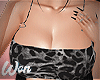 Black Coffee Leopard Set