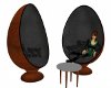 egg study chairs