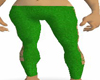 toxic green  hot pants