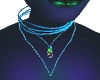Blue Green Ani Necklace!