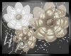 Ivory Flowers Hair jewel
