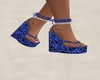 Sandals - Blue Weave