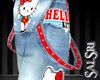 Hello Kitty Suspenders