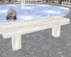 HOLIDAY ICE SKATE BENCH