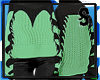 f ! green x flames