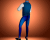 (MrC) Blue Suit Pants M