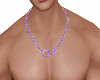 Purple Cuffed Chain