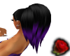 black & purple ponytail2