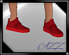 *A* Red Running Shoes