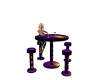 Halloween Purple Table